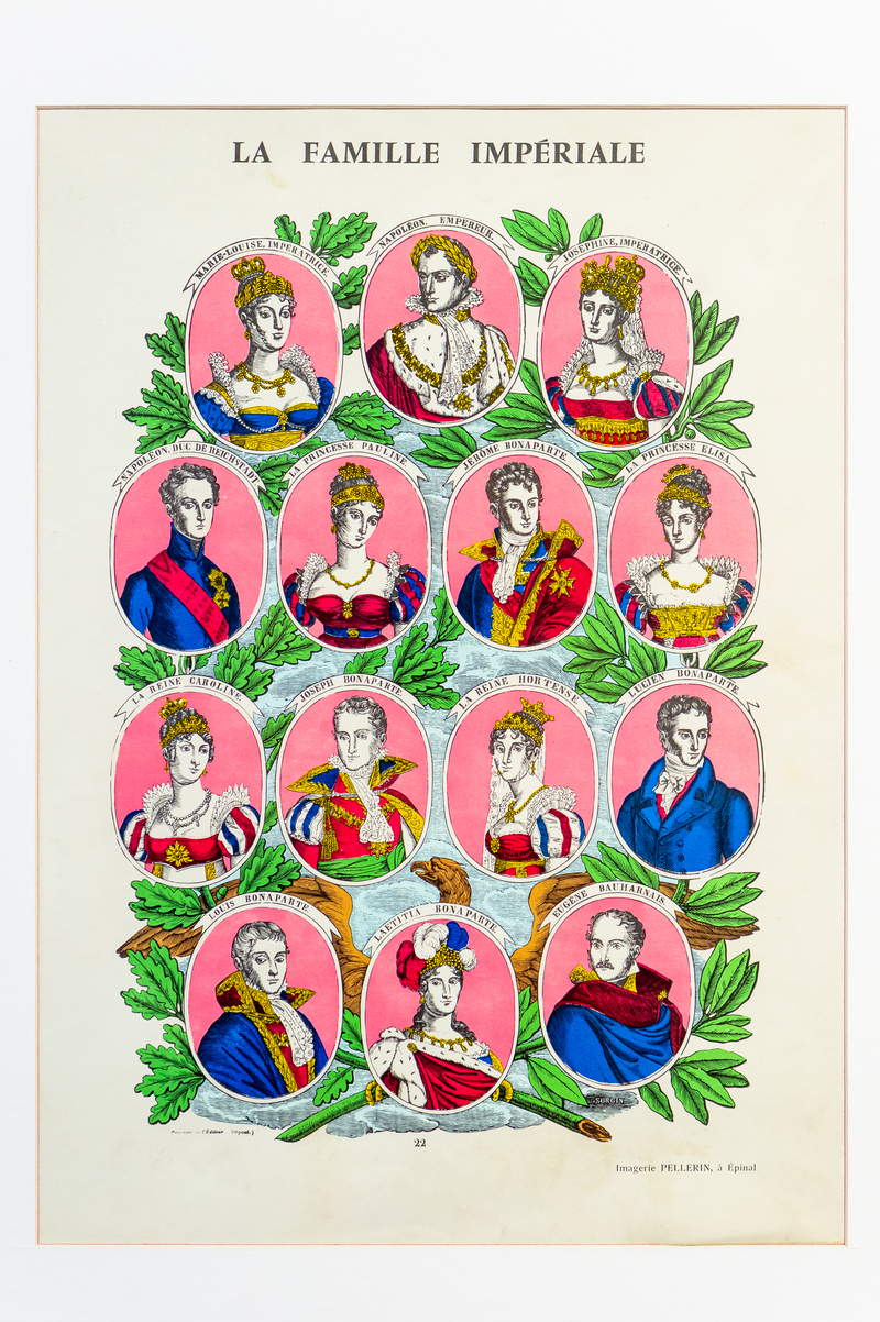 portrait de famille musée de l'image d'Epinal numérisé par digitize.art